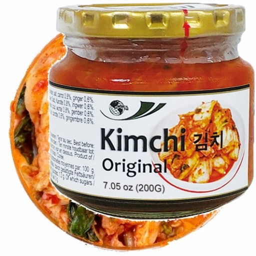 Kapustová zelenina KimChi Čerstvá pikantná pálivá originál v tégliku 200g ORIENTAL F&B