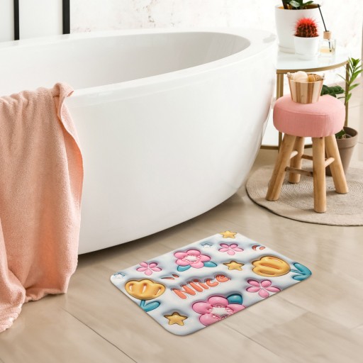 3D protišmyková absorpčná podložka do kúpeľne Magic 27