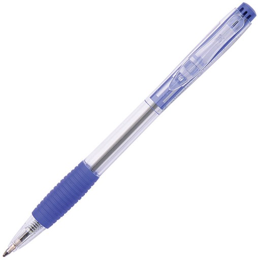 Modré výsuvné guľôčkové pero 0,7 mm Office Products x 20 KS