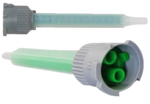 Skrutkovacia miešačka na dvojzložkové lepidlá v 25 a 50 ml kartuši