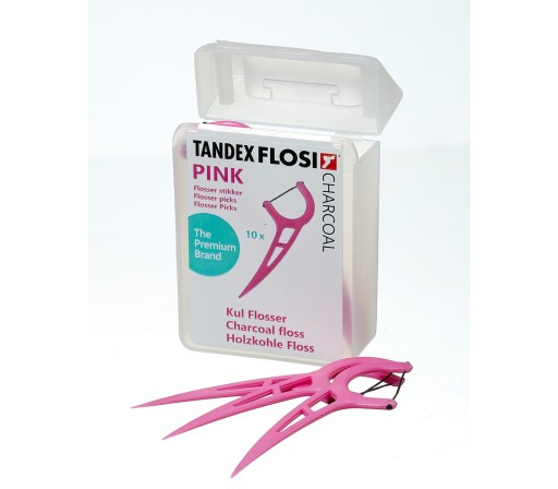 Tandex Flosi Floser Pink (10 ks)