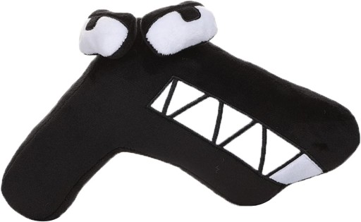 Písmeno F plyšová hračka maskot abeceda Lore
