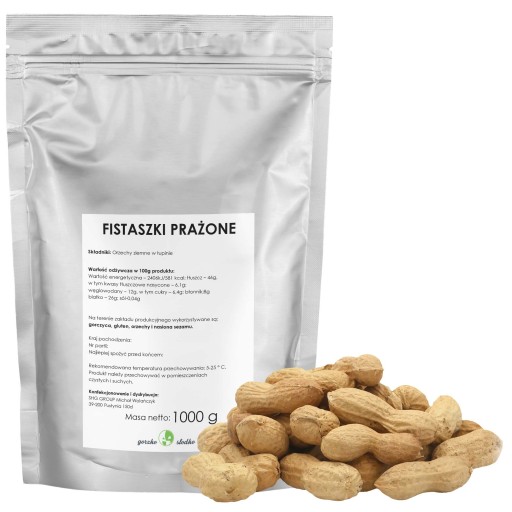 ARAŠIDY ARAŠIDY v škrupine, pražené, 1kg