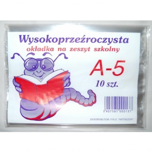 OBÁLKA NA ZOŠIT A5, 10KS