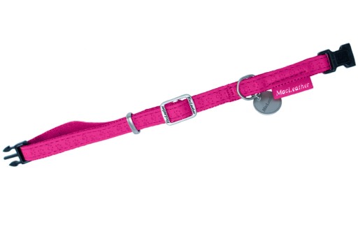 ZOLUX MAC KOŽENÁ PÁSKA GOLIEROVÁ 10mm FUCHSIA