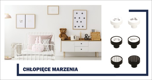 Drevená nábytková kľučka ETNO biela GM08 V21 + rybia kosť