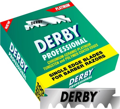 DERBY PROFESIONÁLNE PLATINOVÉ ŽILETKY POL 100 KS.