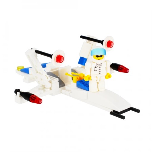 ALLEBLOX STAVEBNÉ BLOKY VESMÍRNA RAKETA VESMÍRNA LOĎ