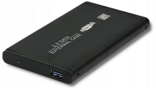 2,5'' DISK PUZDRO SATA USB 3.0 HDD ČIERNA