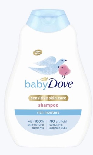 Dove Baby hydratačný detský šampón - Rich Moisture 400 ml