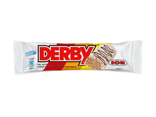 Ion Derby White Chocolate Crisp Ryža Kokosová tyčinka