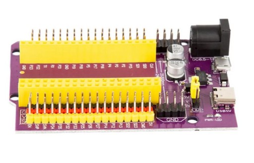 PROTOTYPOVÁ DOSKA PRE ESP32 USB-C USB MICRO SHIELD EXTENSION BOARD