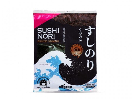 Nori Gold sushi riasa 10 Allgroo obliečok 25g