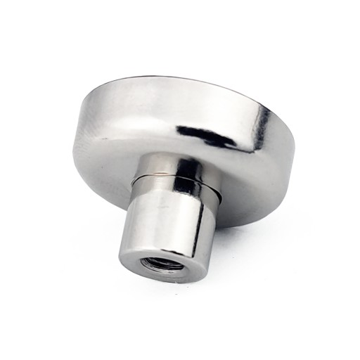 NEODYMIOVÝ MAGNET D25 V POUZDRE S OBJÍMKAMI M5