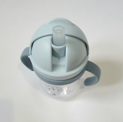 Sippy pohár so slamkou pre deti, 250 ml