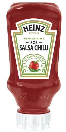 Heinz Pikantná chilli salsa omáčka 220 ml