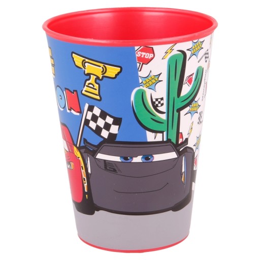 CARS ZIGZAK MCQUEEN hrnček pohár sklo 260ML