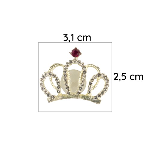 Crocs korunka s kamienkami King pin