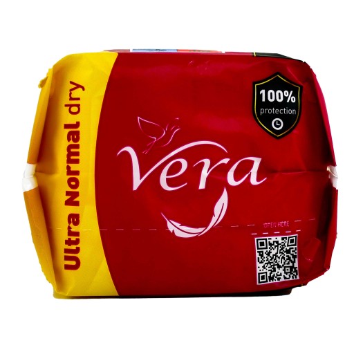 Ultra NORMAL Dry Day VERA hygienické vložky s krídelkami 10+2 ks.
