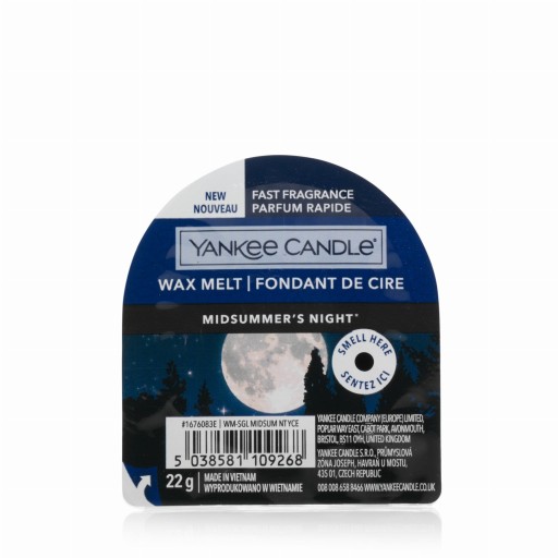 Vosk s vôňou Yankee Candle Čierny kokos