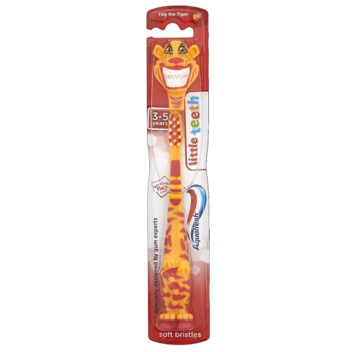 Zubná kefka Aquafresh Little Teeth pre deti 3-5 rokov 1 ks (primiešať
