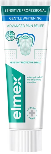 ELMEX SENSITIVE JEMNÁ BIELIACA ZUBNÁ PASTA, ÚLOHA OD PRECITLIVOSTI 75ml