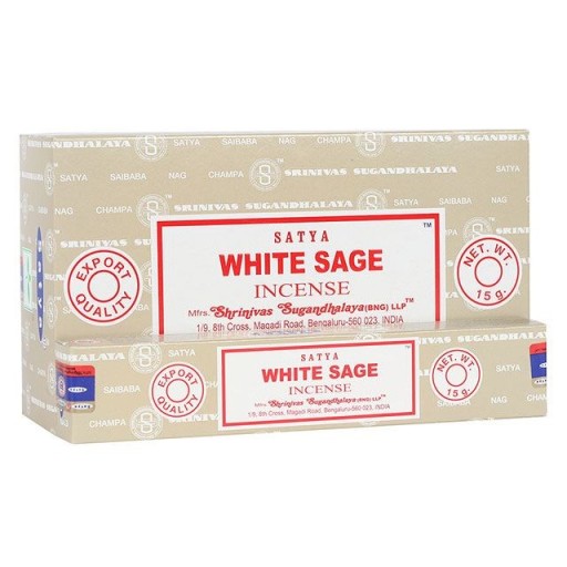 Kadidlo Satya White Sage - Biela šalvia
