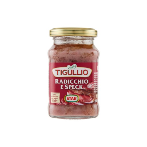 Omáčka na cestoviny Tigullio pesto radicchio speck IT