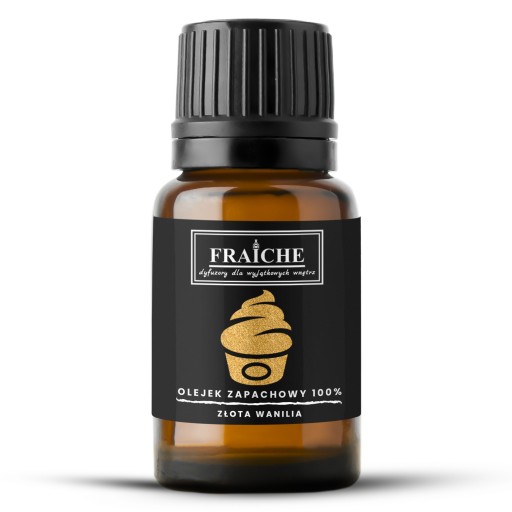 ZLATÝ vonný olej VANILKA 10ml AROMATERAPIA