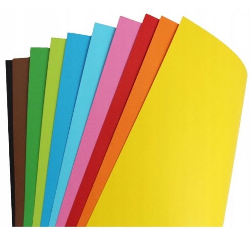 Technický blok A4 10k 170g farebný Happy Color