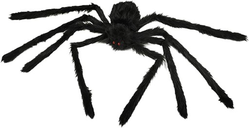 VEĽKÁ UMELÁ OZDOBA HALLOWEENSKÉHO VTÁKA OZDOBA VTÁČIKA HALLOWEEN 90 CM