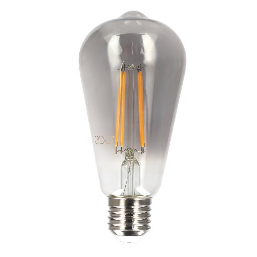 Dekoratívna LED žiarovka E27 ST64 SMOKE 7W 1800K teplá 300lm EDO