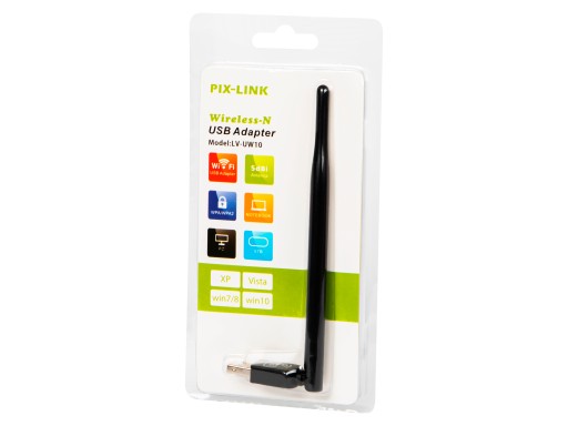 SIEŤOVÁ KARTA PRE PRENOSNÝ POČÍTAČ WIFI USB ADAPTÉR ANTÉNA