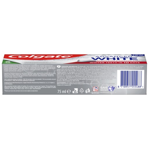 Colgate Advanced White Whitening zubná pasta 75 ml