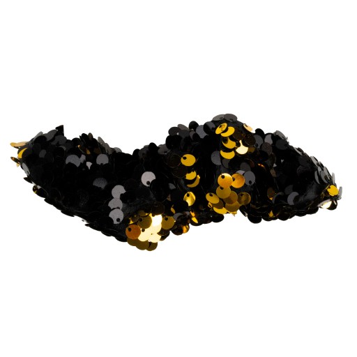 Gumička do vlasov čierna s flitrami Flitre Scrunchie