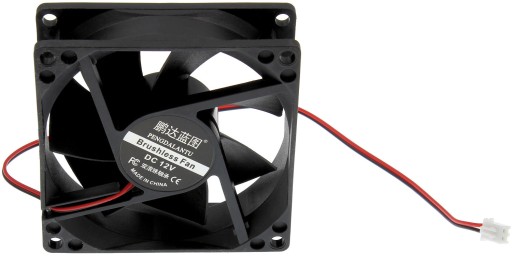 Ventilátor 80x80x25mm 12V Ventilátor 8 Ventilátor 2Pin Ložisko