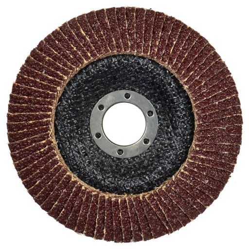 KLAPKOVÝ BRÚSNY KOTÚČ 125MM P80