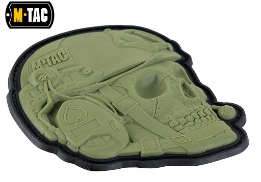 3D OPERÁTOR LEBENÁ NÁPLATA PRILBA FAST PVC M-TAC OLIVE