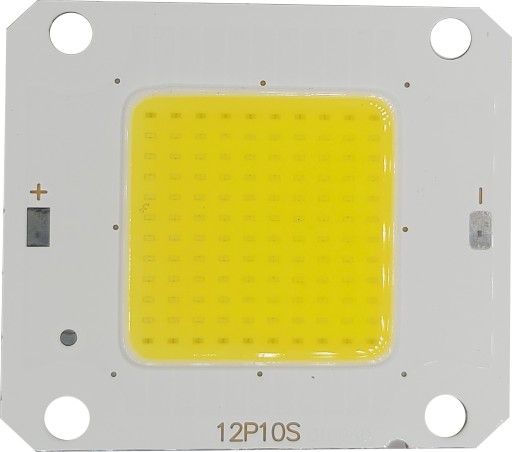 COB LED 50W, SANAN BIELA 6000K, 40x46, 6000lm