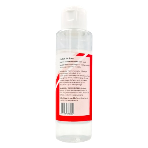 VRECKO FOR LOVE 100ml BEZPEČNÝ GÉL NA VODNEJ BÁZE