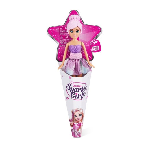 ZURU Sparkle Girlz mini-kužeľová bábika/24 10047 07889