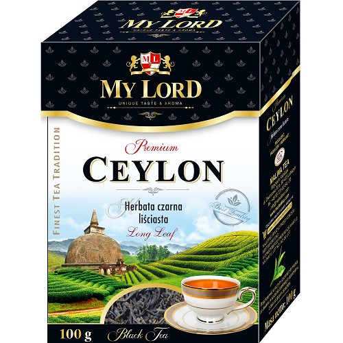 Malwa Earl Grey čierny listový čaj 100 g