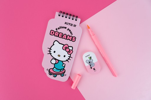 NOTEBOOK NOTEBOOK DIÁR RUŽOVÝ HELLO KITTY KITE