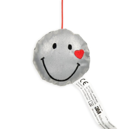 Maskot Reflexný Emoji prívesok 7cm CE 3M