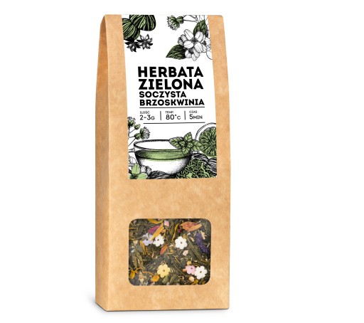 Zelený čaj Šťavnatá broskyňa 50 g
