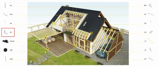 KP8 TESÁRSKA UHOLOVÁ INŠTALÁCIA 145x70x90x2,5