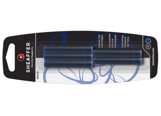 Atramentové perá Sheaffer - Modré 5 ks.