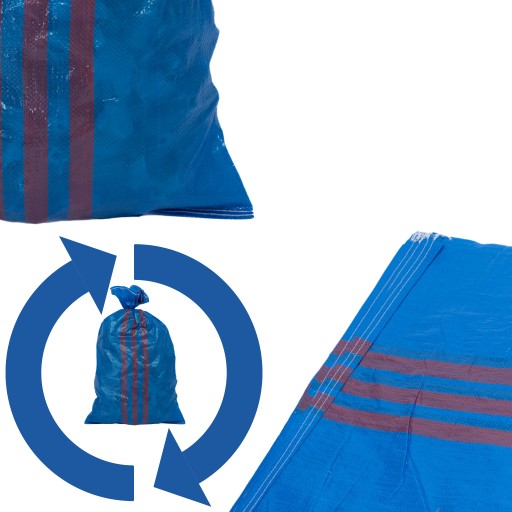 POLYPROPYLÉNOVÉ VRECKO NA OBILO, SUŤ, UHLIE, 25KG