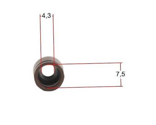 Tesnenie ventilu SCOOTER pre 4T GY6 VAPOR
