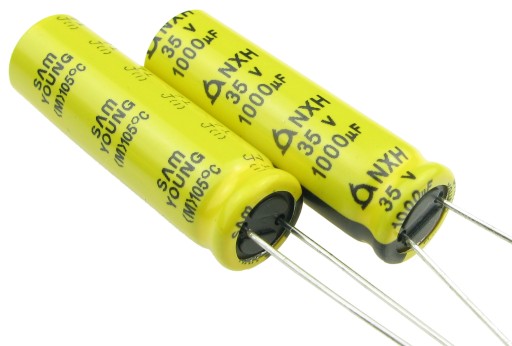 Elektrolytický kondenzátor 1000uF/35V LOW ESR SamYoung NXH /4132